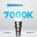 Powerology 4000mAh Waterproof LED Flashlight - Black (4).webp