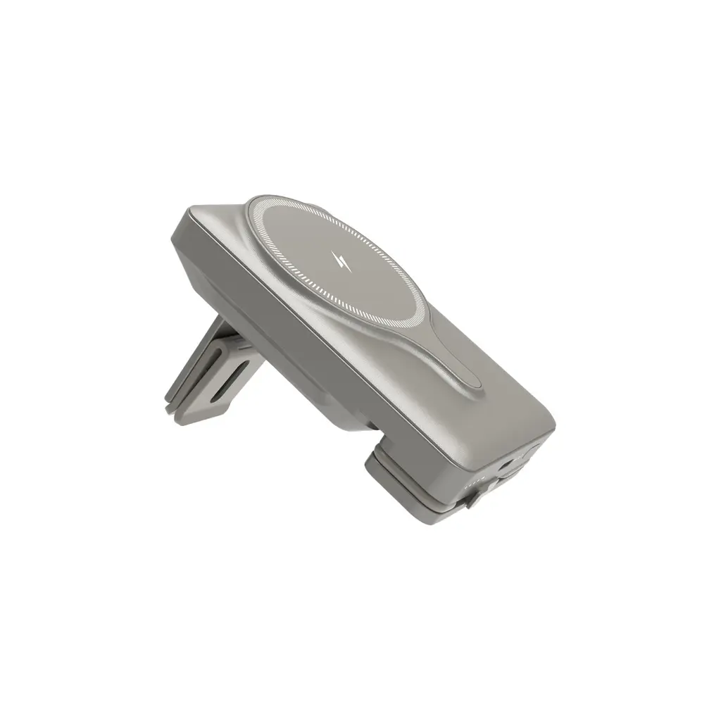 Powerology 5000mAh Power Bank With Magnetic Wireless Charger Car Mount (5).webp