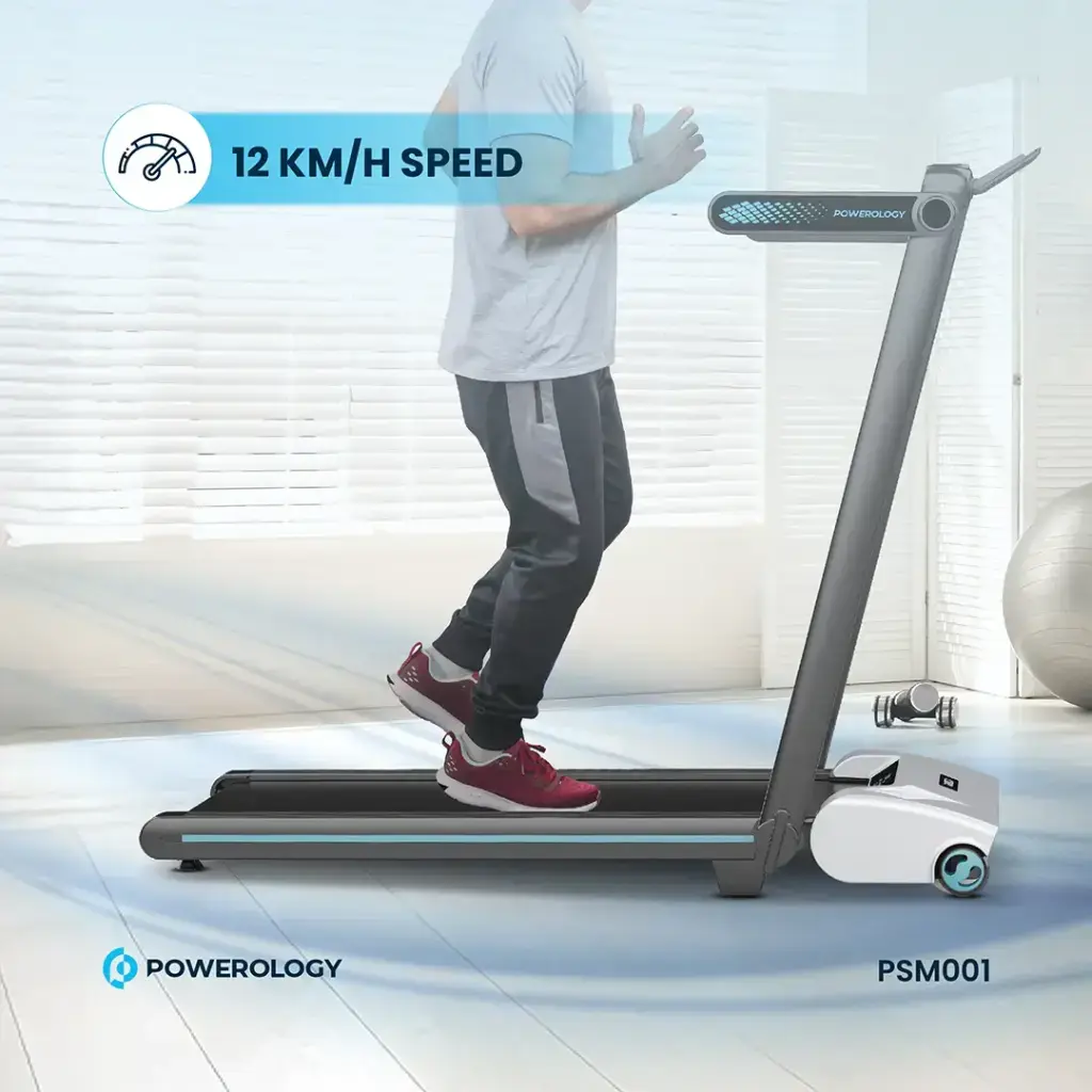 Powerology Incline Folding Treadmill - Black (1).webp