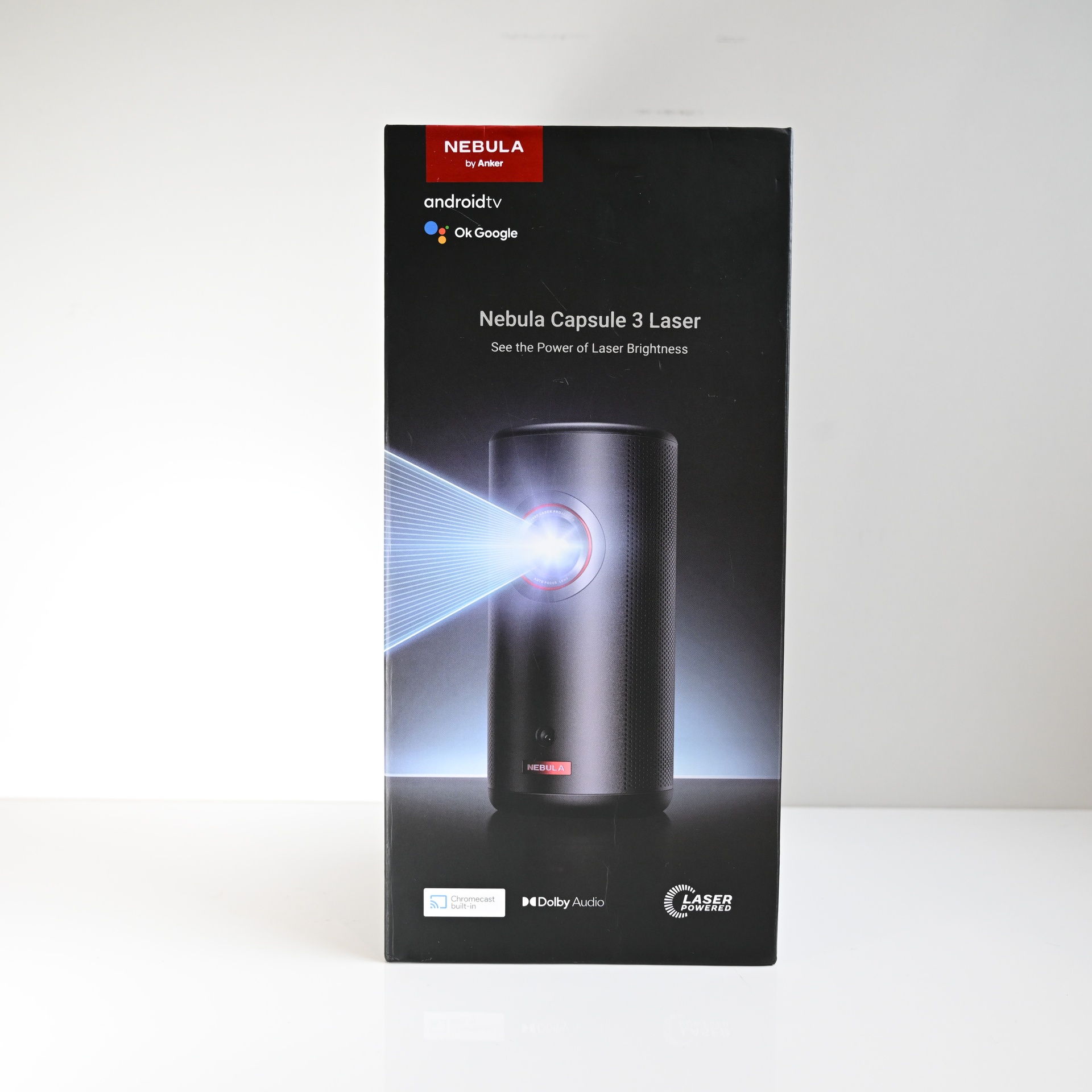 USED Anker Nebula Capsule 3 Laser | Laser-Powered Mini Projector