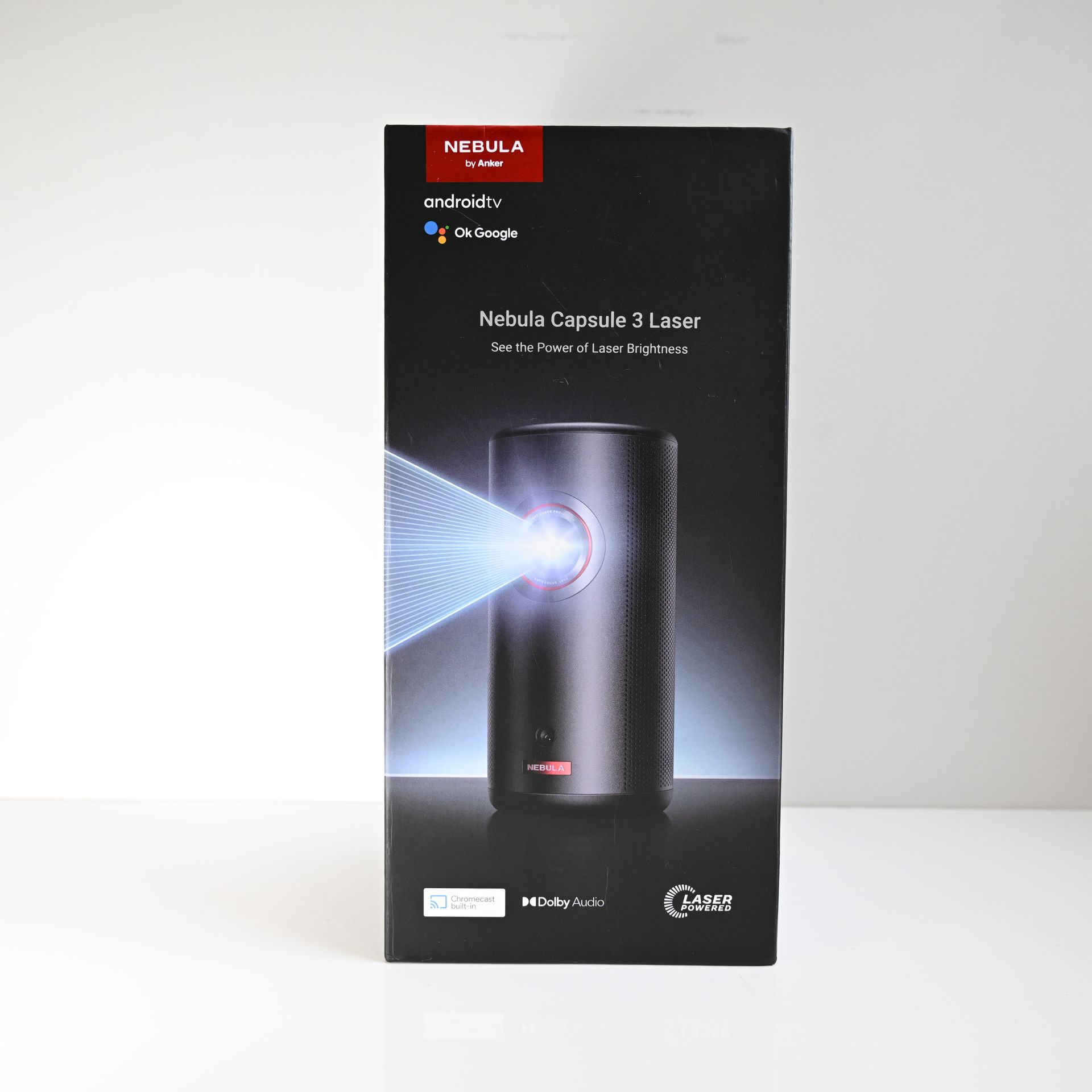 USED Anker Nebula Capsule 3 Laser | Laser-Powered Mini Projector