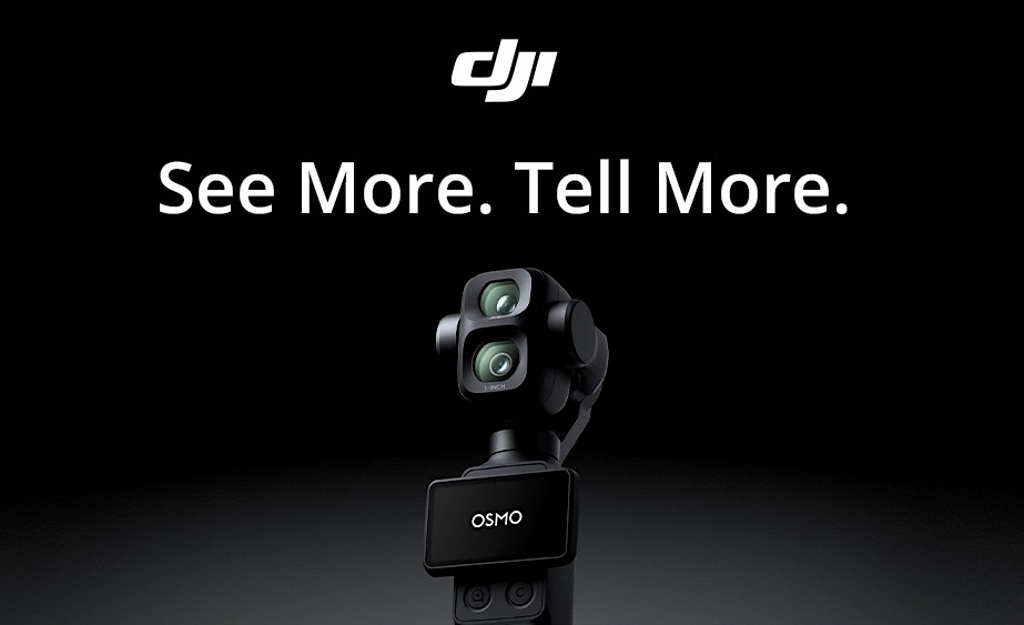 DJI Osmo Pocket 4 Pro — official dual-lens pocket gimbal with dedicated 3x optical telephoto