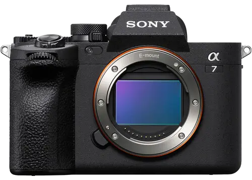 Sony a7 IV (ILCE-7M4) full-frame mirrorless camera body — official product photo