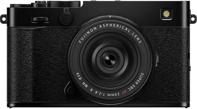 Fujifilm X-E5 APS-C rangefinder-style mirrorless camera — official product photo