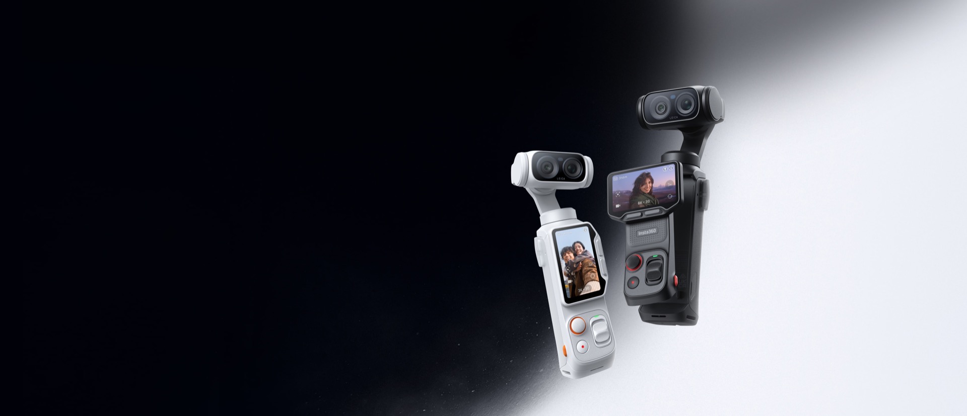 Insta360 Luna Ultra — official Insta360 image of the dual-lens pocket gimbal camera