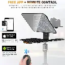 Lensgo TC12 12.9-Inch Teleprompter with Remote Control APP Compatible — photo 4