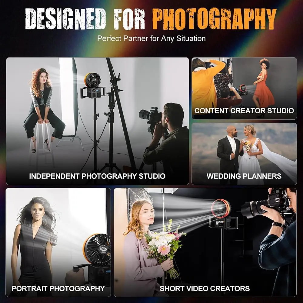 Lensgo Typhoon 1 Photography Styling Fan — photo 2