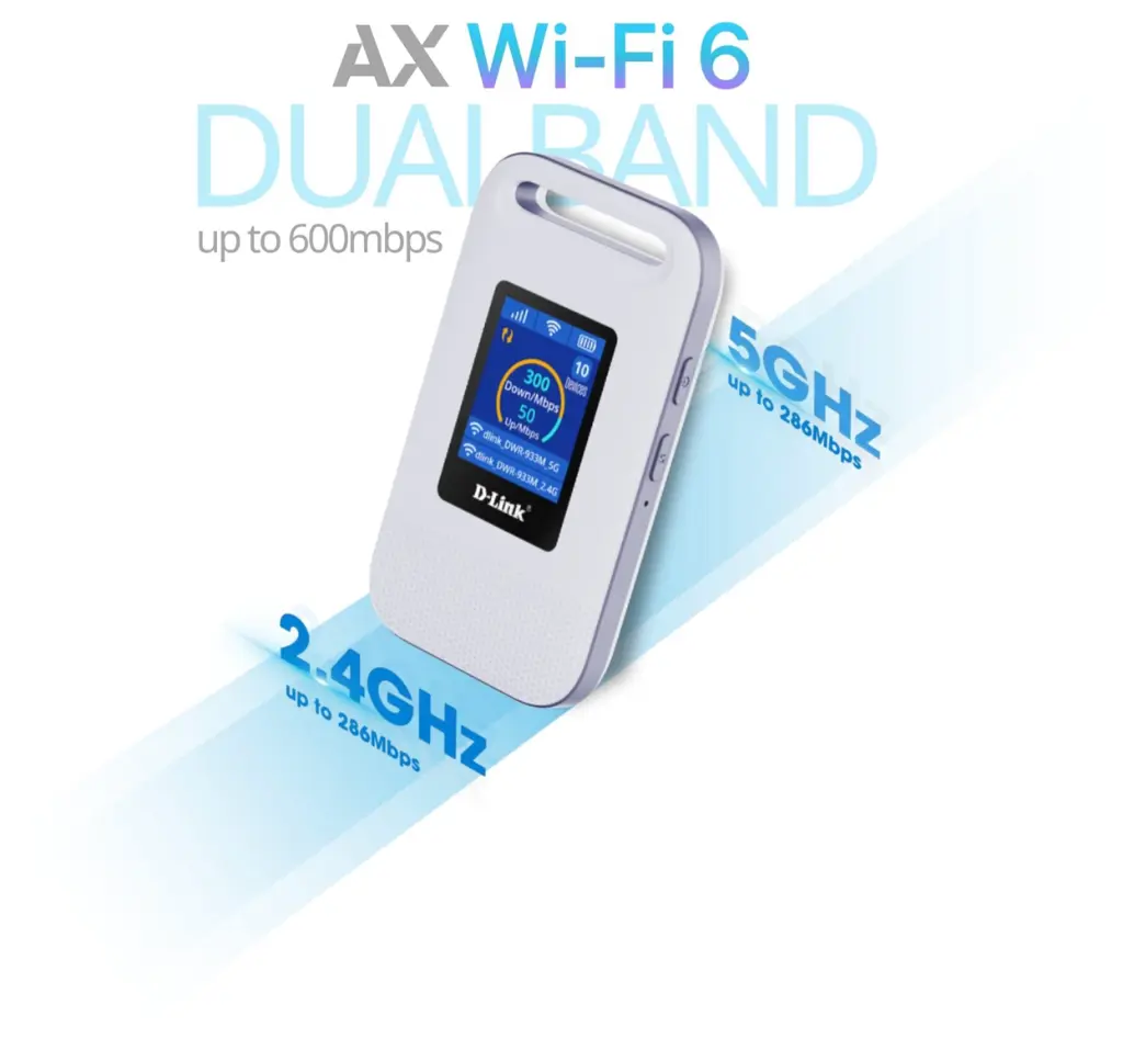 D-Link DWR-933M Cat6 4G LTE Mobile Router — photo 3
