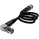 Kondor Blue 20" 12G SDI Cable with Straight to Right-Angle Connectors for 4K 60p Camera — photo 1