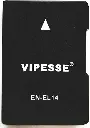 Vipesse EN-EL14 7.4V 7.8Wh 1050mAh Rechargeable Battery for Nikon — photo 2