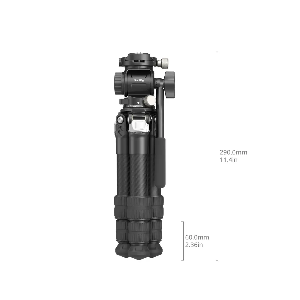SmallRig Heavy Duty Carbon Fiber Tabletop Tripod Kit 5025 — photo 4