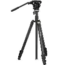 SmallRig CT210 Aluminum Alloy Video Tripod with Fluid Head Kit 4475 — photo 1