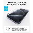 Anker Easy Fit iPhone 16 Pro Screen Protector Kit Clear HD 2-Pack A720AH0A — photo 2