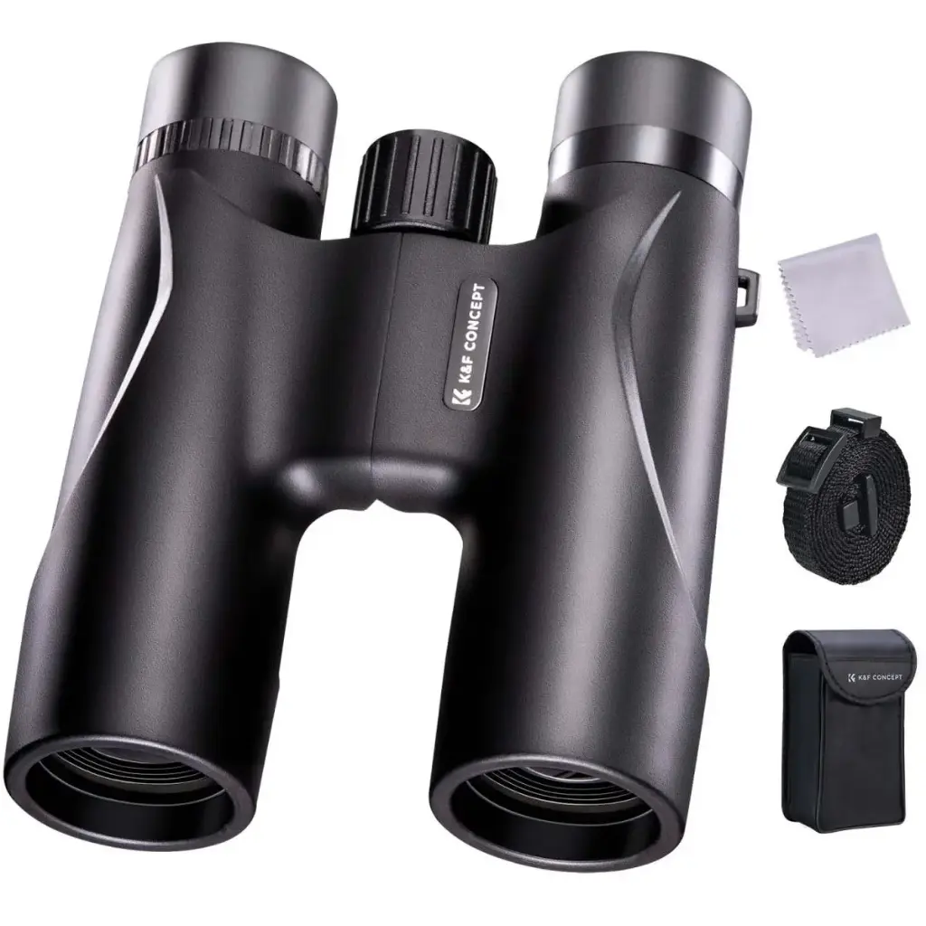 K&F Concept 12x32 Compact Binoculars for Kids and Adults, with BAK4 Prism, FMC Lens, IP65 — photo 1