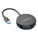 Porodo USB 3.0 Multi-Port Hub Black PD51CHBBK — photo 2