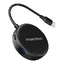 Porodo USB 3.0 Multi-Port Hub Black PD51CHBBK — photo 3