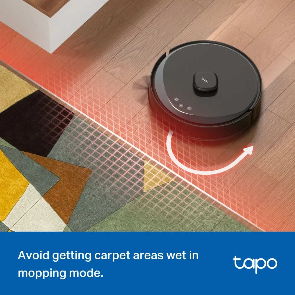 TP-Link Tapo RV30 Max Plus 5300Pa Hyper Suction Robot Vacuum & Mop + Smart Auto-Empty Dock — photo 1