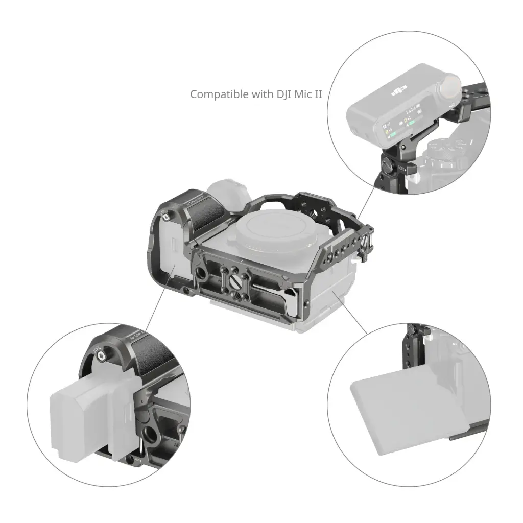 SmallRig Cage for Sony a1 II and a9 III Mirrorless Cameras 5187 — photo 2