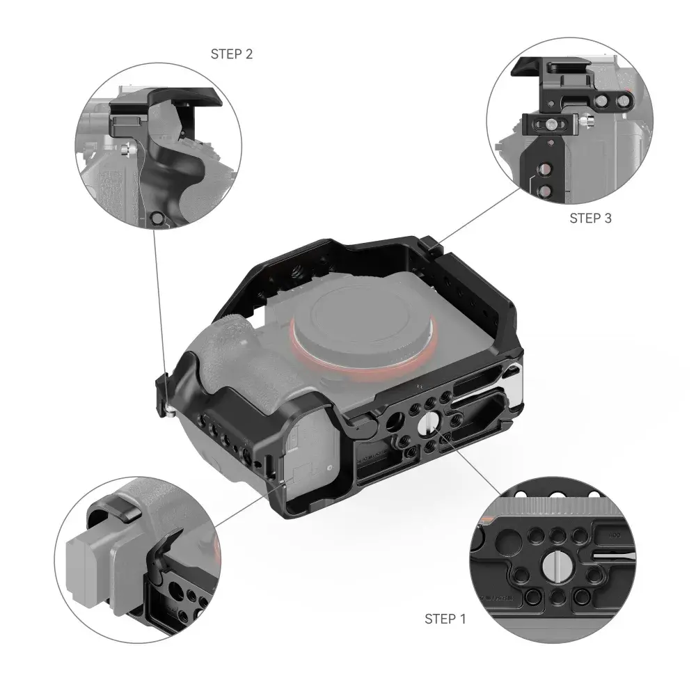 SmallRig Cage for Sony Alpha 7 III / Alpha 7R III 2087D — photo 2