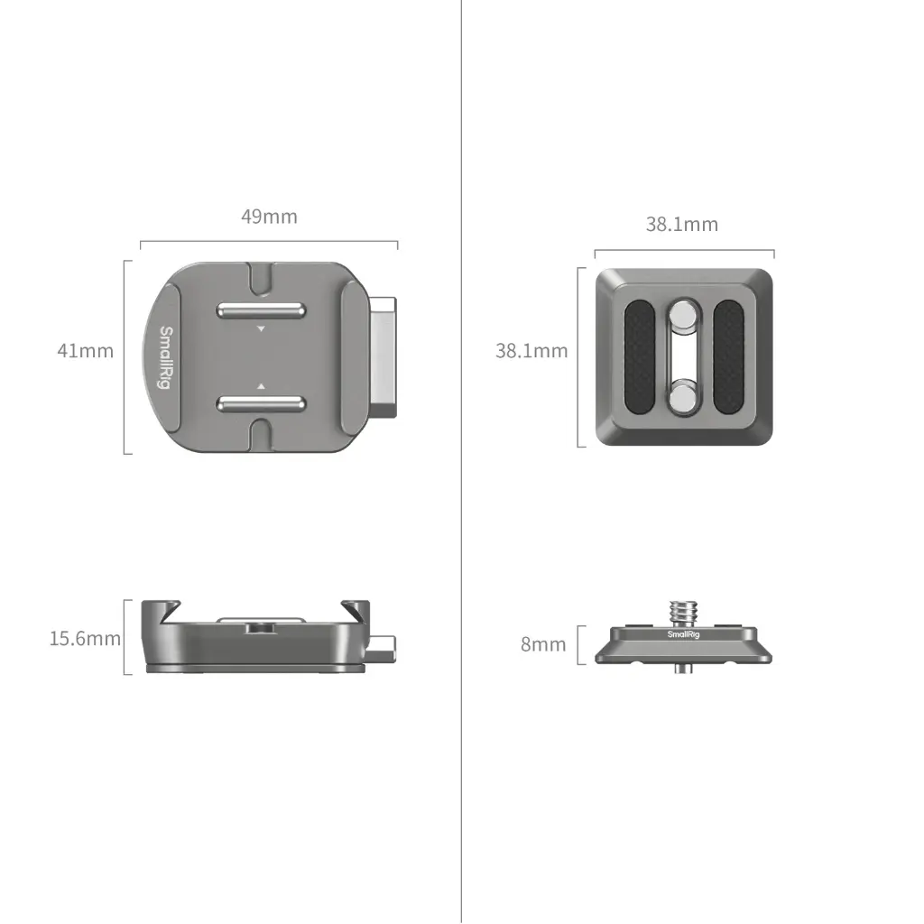 SmallRig Hawklock H38 Arca-Type Base with Quick Release Plate 4486 — photo 4