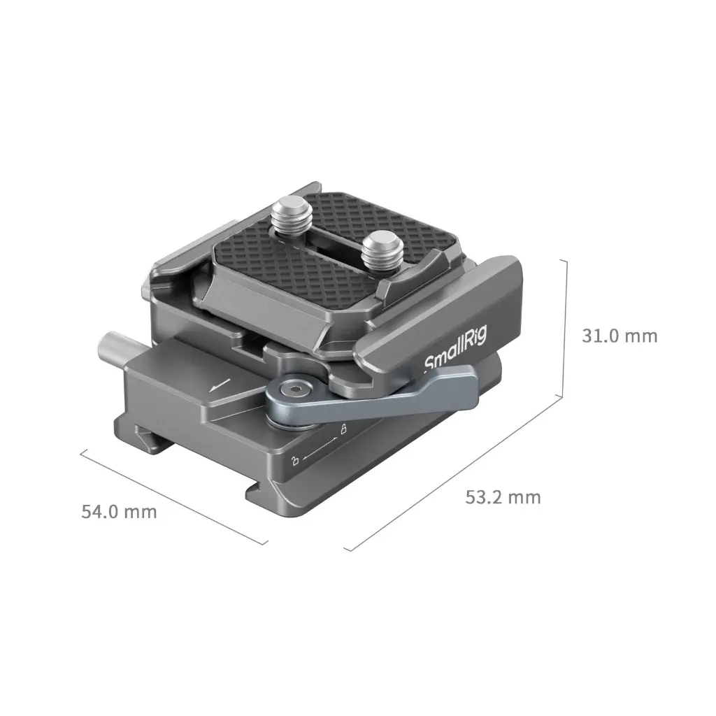 SmallRig HawkLock H38 Arca-Swiss Quick Release Plate Set for DJI Stabilizers 4639 — photo 2