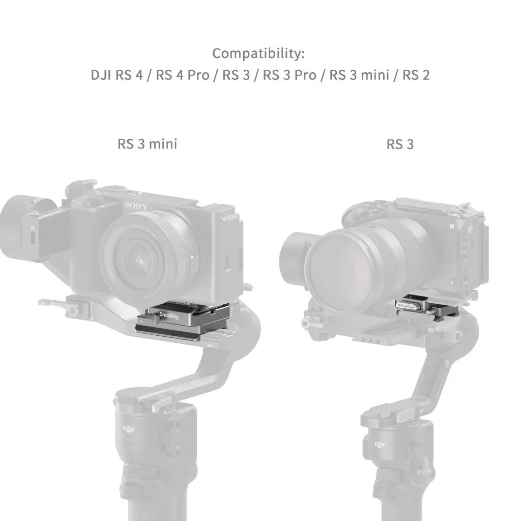 SmallRig HawkLock H38 Arca-Swiss Quick Release Plate Set for DJI Stabilizers 4639 — photo 3