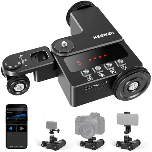 Neewer DL200 Motorized Camera Dolly with App Control 66602750 — photo 4