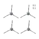 Anker Eufy Robovac Replacement Side Brushes for L50/L60 Series T29D11A1 — photo 1