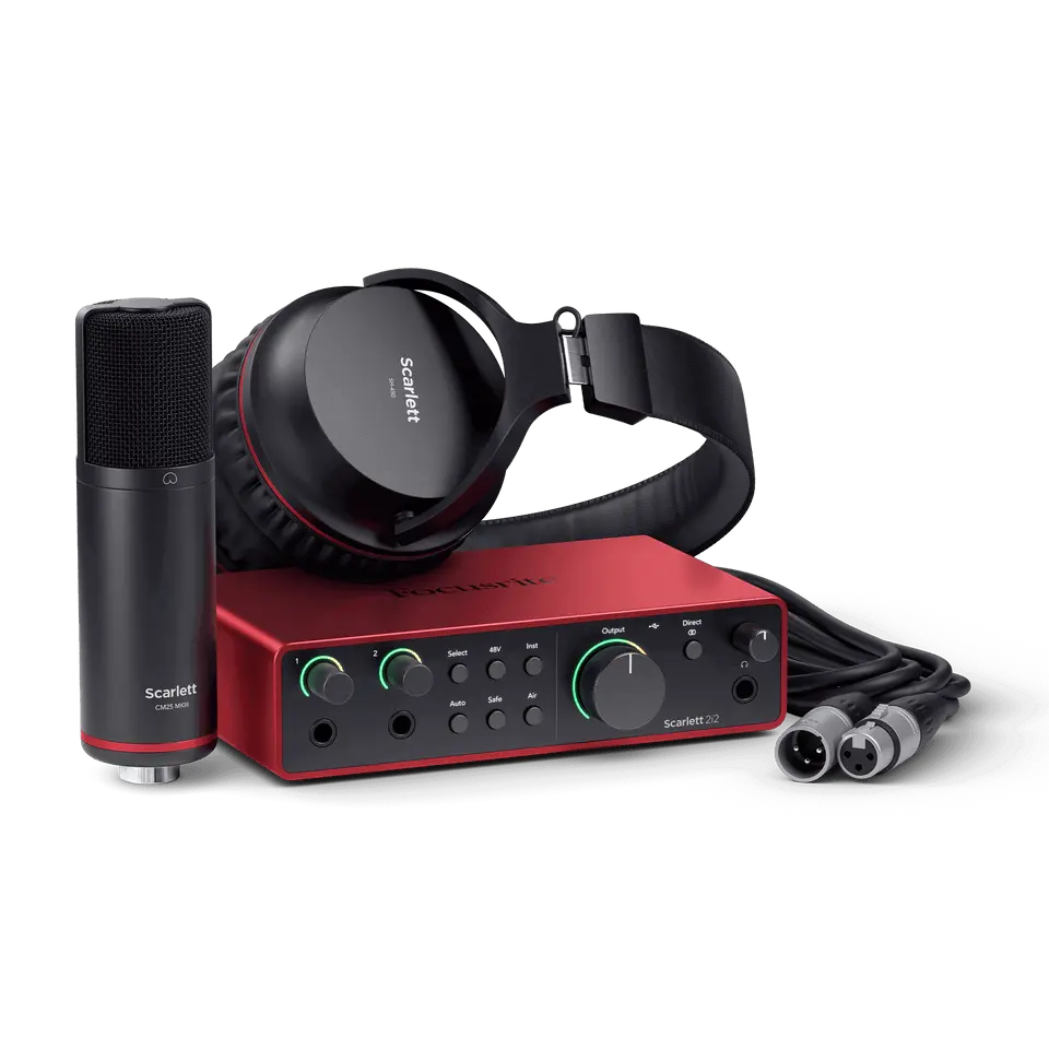 Focusrite Scarlett 2i2 Studio 4th Gen Audio Interface Recording Bundle MOSC0040 — photo 2