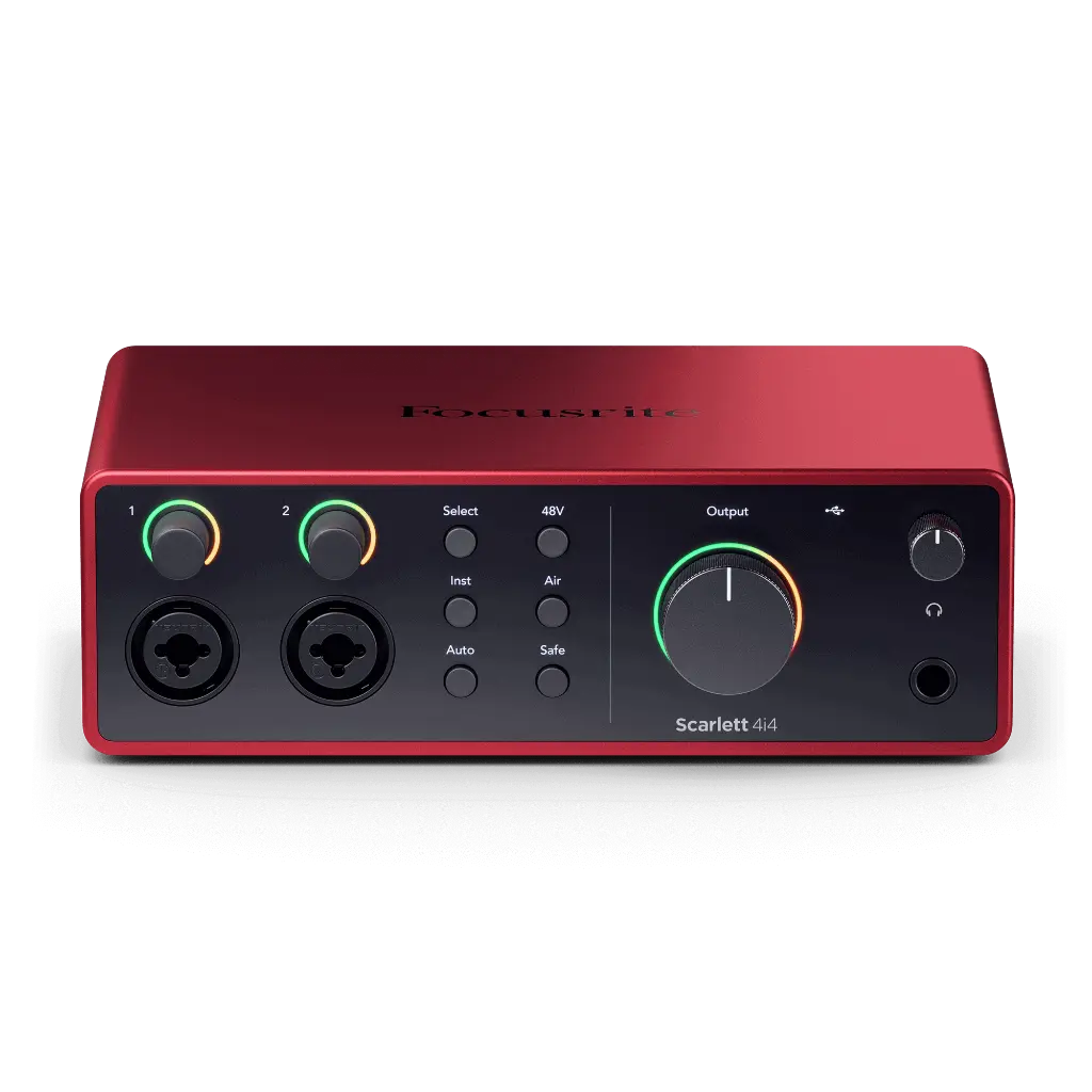 Focusrite Scarlett 4i4 USB Audio Interface 4rd Gen USB Audio Interface MOSC0034 — photo 3