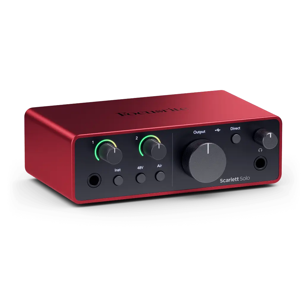 Focusrite Scarlett Solo 4th Generation USB-C Audio Interface MOSC0032 — photo 1