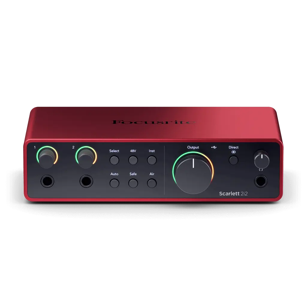 Focusrite Scarlett 2i2 4th Generation USB-C Audio Interface MOSC0033 — photo 1