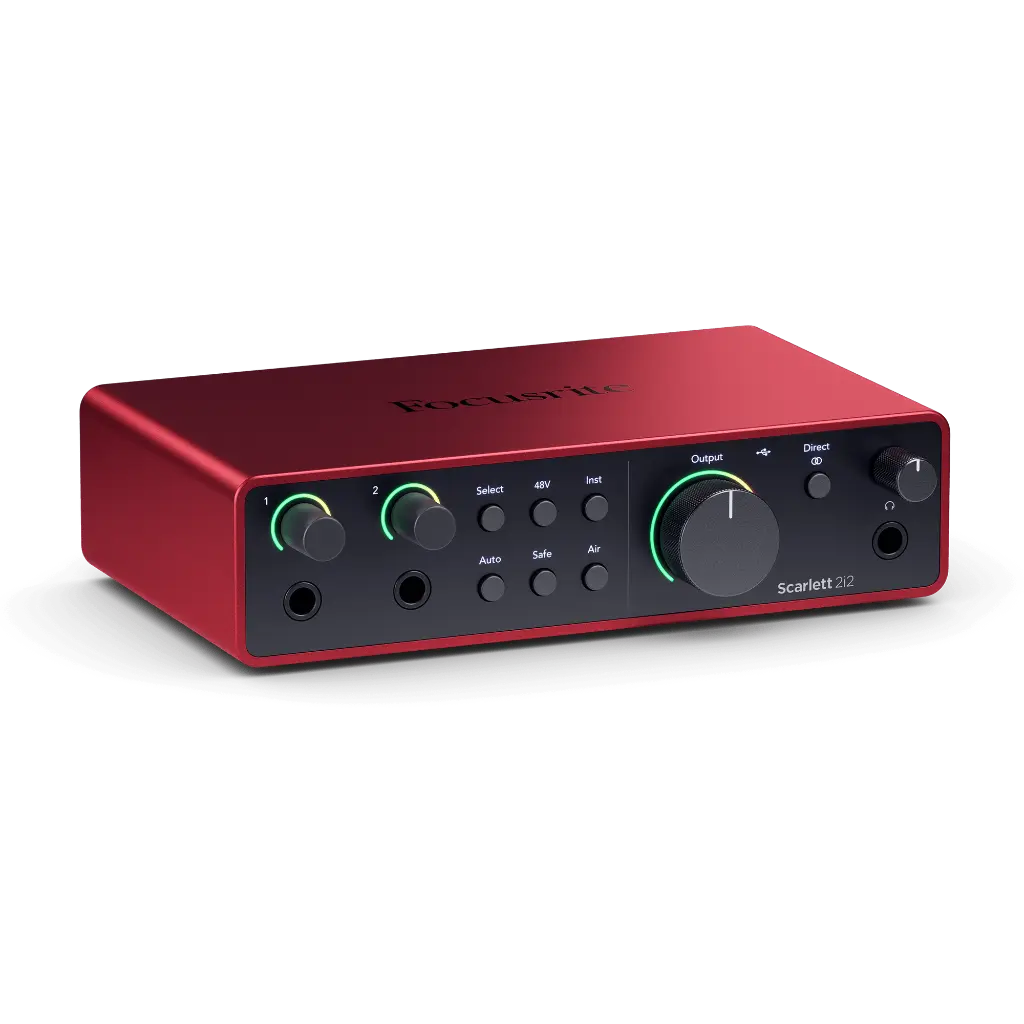 Focusrite Scarlett 2i2 4th Generation USB-C Audio Interface MOSC0033 — photo 2