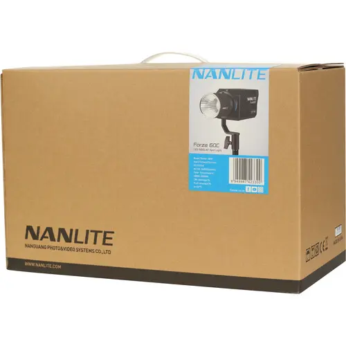 Nanlite Forza 60C RGBLAC LED Spot light — photo 3