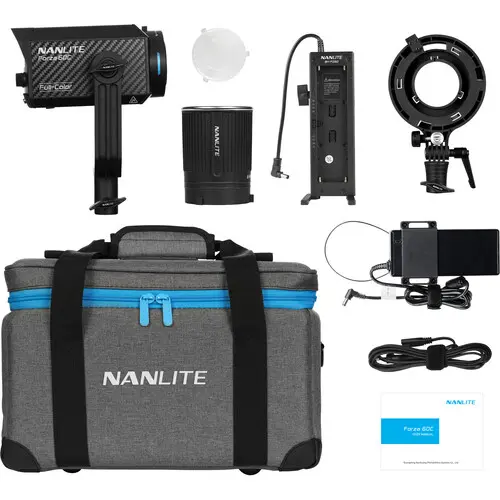 Nanlite Forza 60C RGBLAC LED Spot light — photo 1