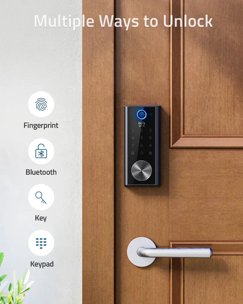 Anker FingerPrint Identification SmartLock With Built-In Wi-Fi T8520111 — photo 3