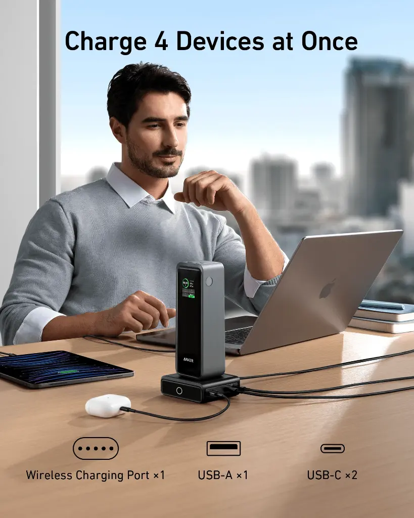 Anker GaN Prime 100w Charging Base for Anker Prime Power Bank A1902211 — photo 4