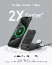 Anker MagGo 15w Pocket Sized Wireless Charging Station 3in1 Foldable with Charger & USB-C — photo 4