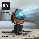 Porodo Lifestyle Suncharge Outdoor Solar Fan Black & Orange PDLFSTFNBKOG — photo 1