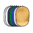 Godox RFT-10 100x150cm 7in1 Reflector Board Gold, Silver, Black, White, Translucent, Blue — photo 1