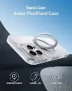 Anker MagGo iPhone 16 Pro Magnetic Case Clear with 360° Ring Stand A90H1H0A — photo 3