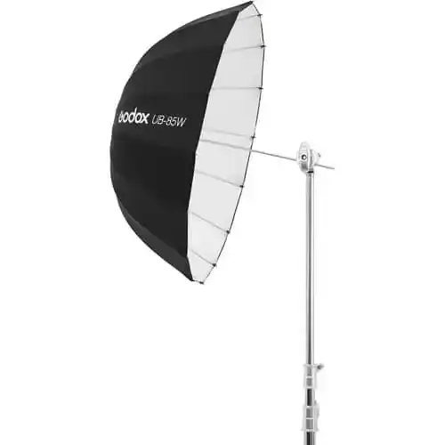 Godox UB-85W Translucent Parabolic Umbrella 85cm - White — photo 2