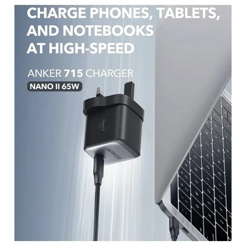 Anker Nano II 65W Power Adapter for HandHeld Devices & Notebooks A2663K11 — photo 3