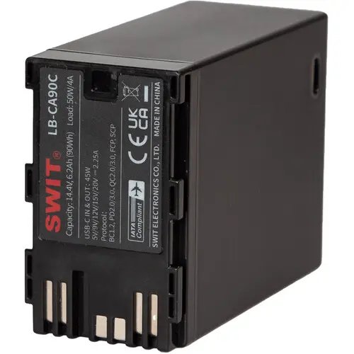SWIT 90Wh Canon BP-A Battery with D-tap and USB-C LB-CA90C — photo 1