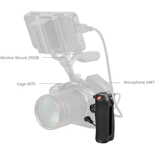 SmallRig Side Handle with REC Trigger for Select Cameras 4928 — photo 5