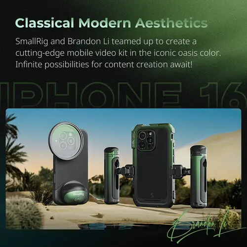 SmallRig x Brandon Li Mobile Video Kit for iPhone 16 Pro Max 5001 — photo 4