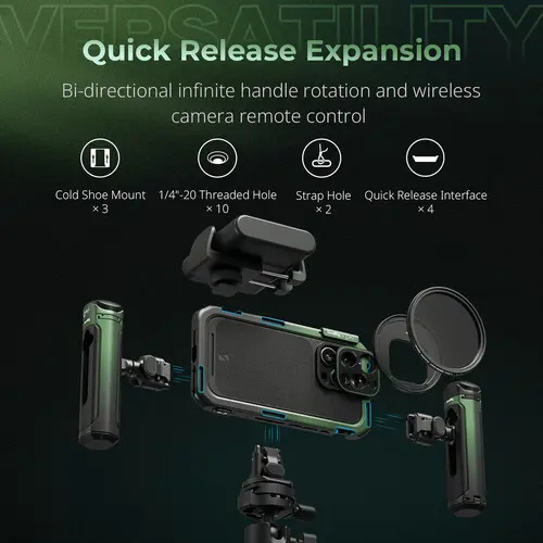 SmallRig x Brandon Li Mobile Video Kit for iPhone 16 Pro Max 5001 — photo 6