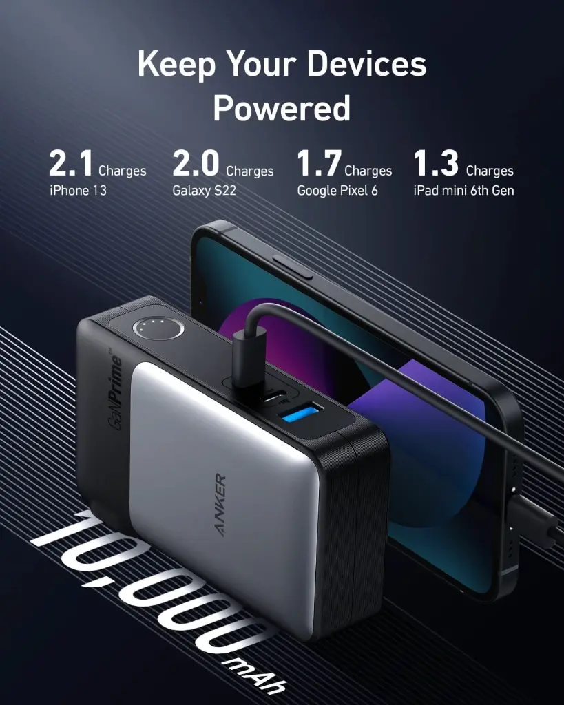 Anker PowerCore 733 10k 65w GaNPrime Power Bank A1651211 — photo 2