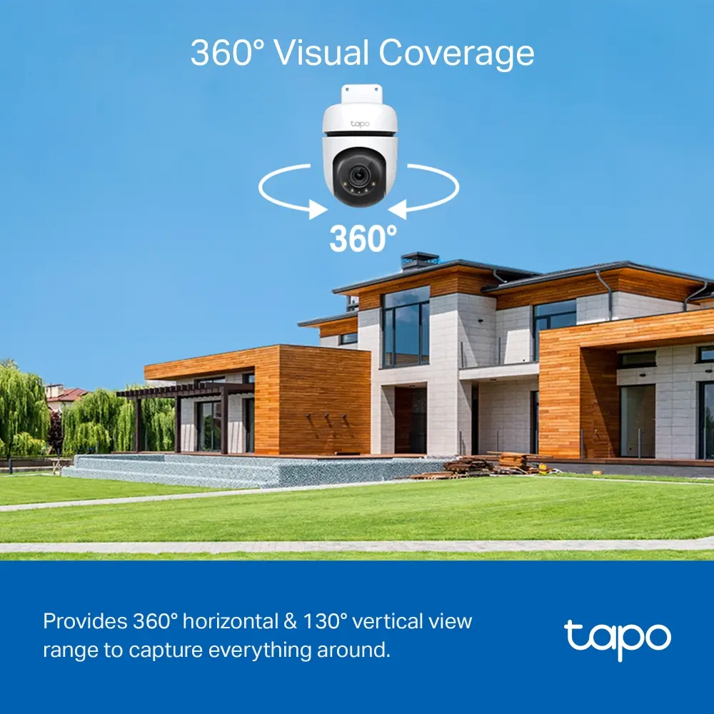 TP-Link Tapo C510W 2K Resolution Outdoor Pan/Tilt Security Wi-Fi Camera 1770500230 — photo 1