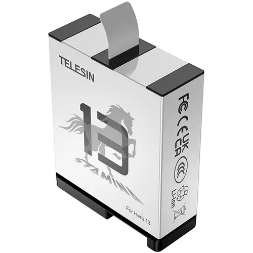 TELESIN SO-BTR-04-TGP Stamina Battery for GoPro Hero 13 Black 1900mAh 7.4Wh — photo 3